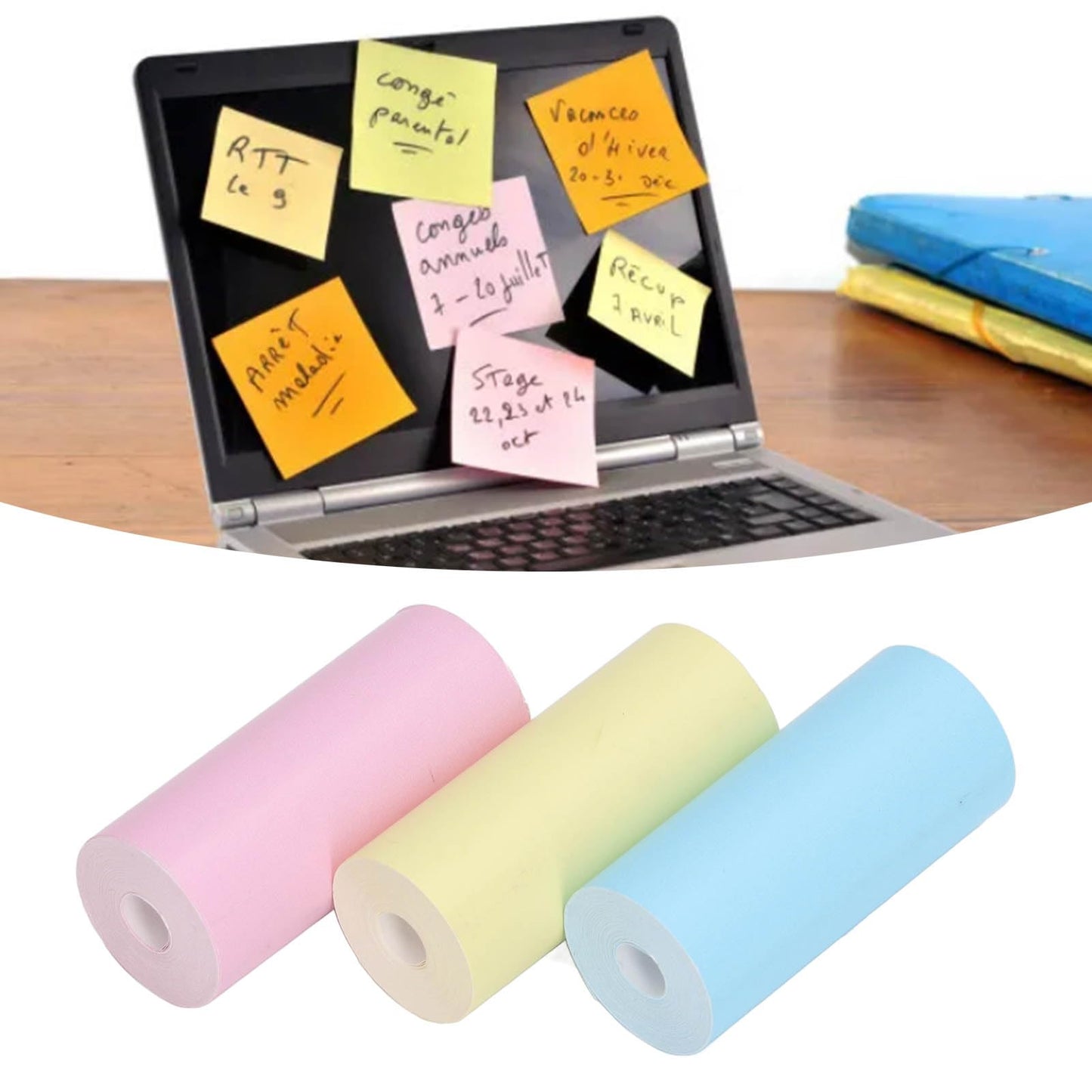 “Mini Pocket Thermal Printer – Inkless Bluetooth Sticker & Label Maker for Notes, Photos & Journals”