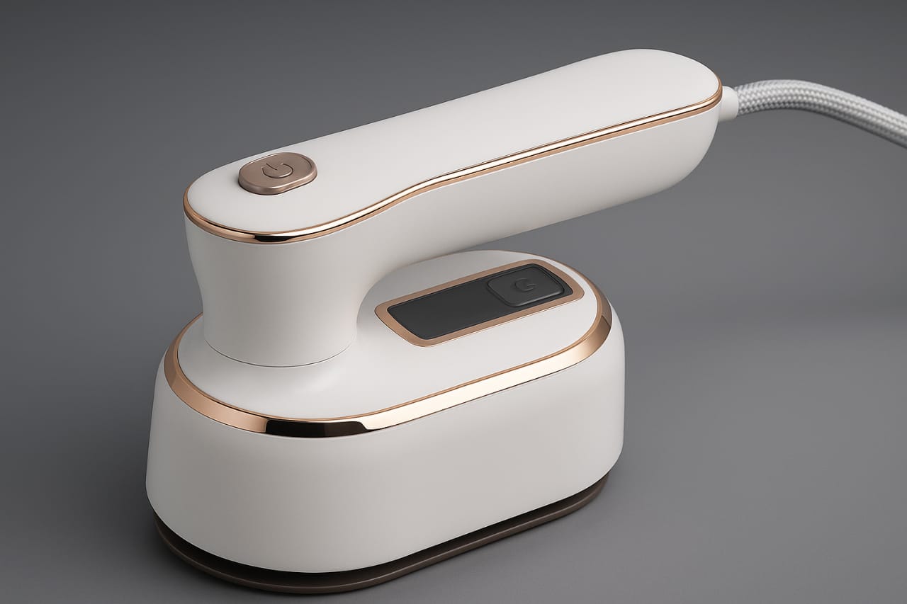 "Portable Steam Iron for Travel & Home – Fast Heat-Up, Wrinkle-Free Clothes Anywhere!"