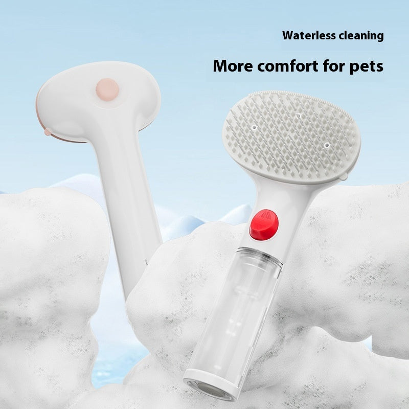 "3 in 1 Pet Steam Grooming Brush – Wash-Free Hair Removal, Gentle Cleaning & Love-Filled Care for Dogs & Cats"