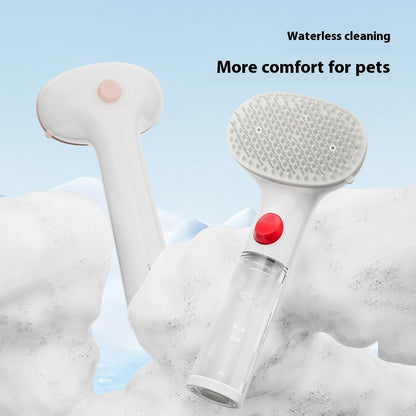 "3 in 1 Pet Steam Grooming Brush – Wash-Free Hair Removal, Gentle Cleaning & Love-Filled Care for Dogs & Cats"
