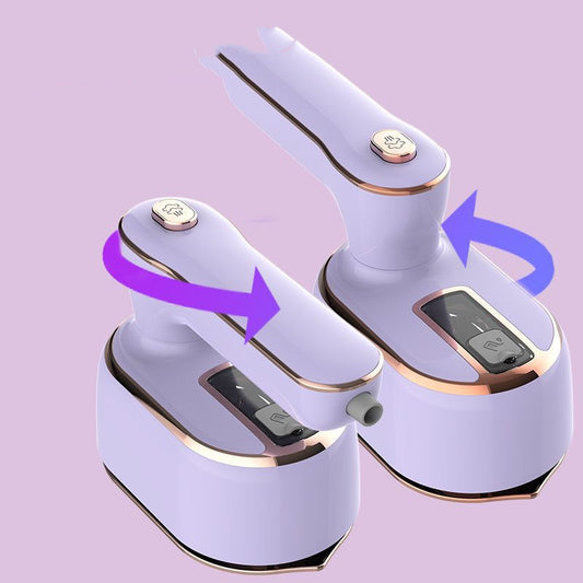 "Portable Steam Iron for Travel & Home – Fast Heat-Up, Wrinkle-Free Clothes Anywhere!"